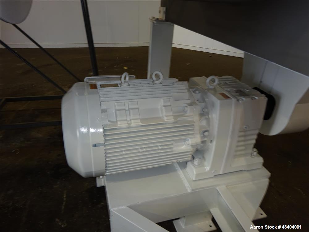 Used Winbco Tank Company Double Spiral Ribbon Blender, Approximate 320 Cubic Fe