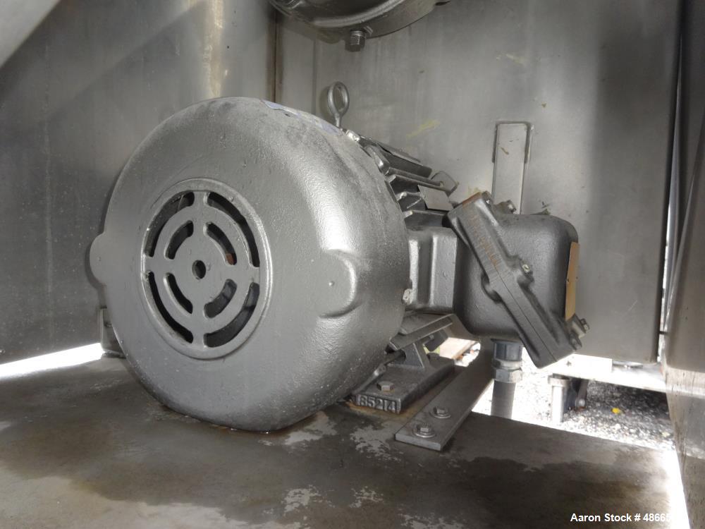 Used S. Howes Double Spiral Ribbon Blender, Approximate 30 Cubic Feet.