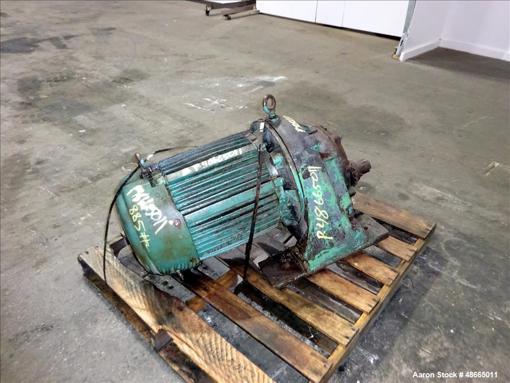 Used Ribbon Blender, Approximate 36 Cubic Foot Capacity, 304 Stainless Steel.
