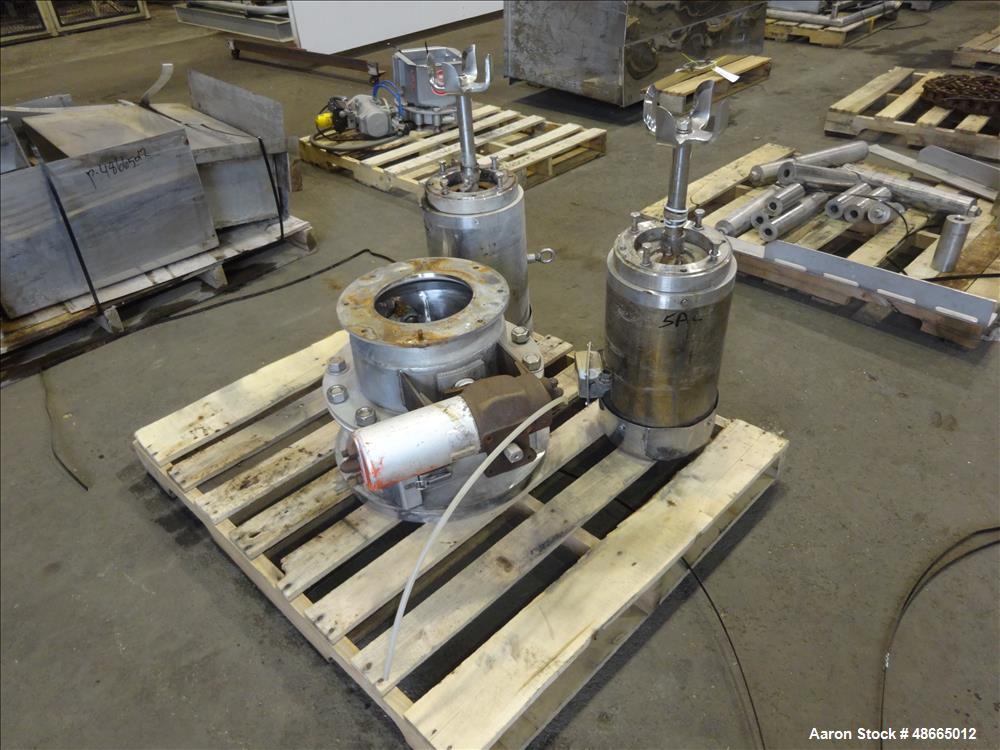 Used Ribbon Blender, Approximate 178 Cubic Feet, 304 Stainless Steel.