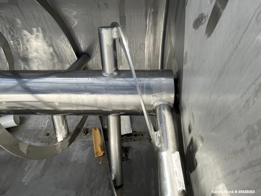 270 Cu Ft Stainless Steel Ribbon Blender