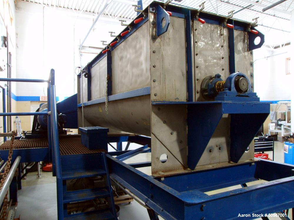 Used Ribbon Blender, 100 Cubic Feet.