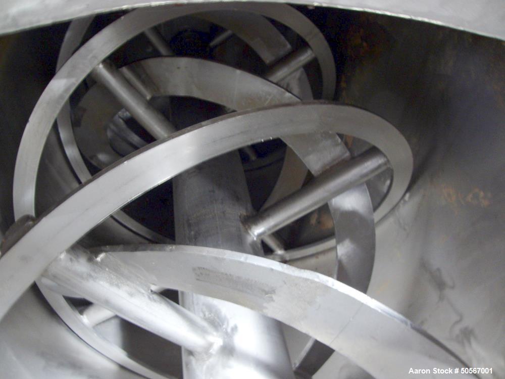 Used Ribbon Blender, 100 Cubic Feet.