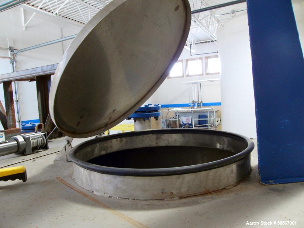 Used Ribbon Blender, 100 Cubic Feet.