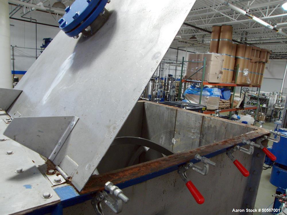 Used Ribbon Blender, 100 Cubic Feet.