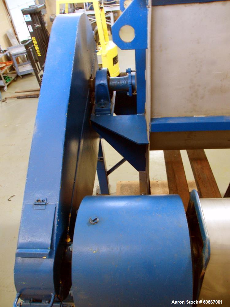 Used Ribbon Blender, 100 Cubic Feet.