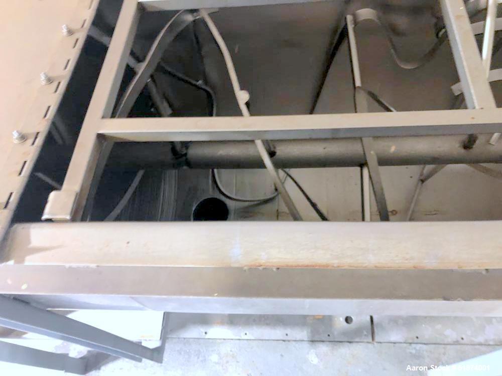 Used 80 Cubic Foot Stainless Steel Double Ribbon Blender