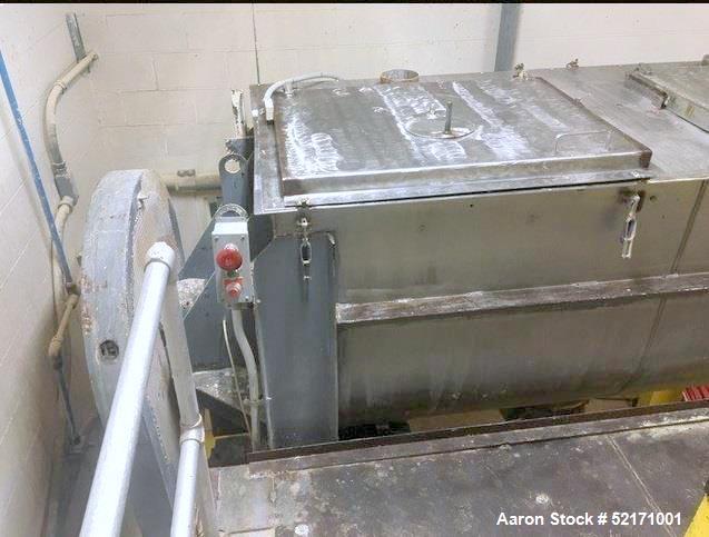 Used-Ribbon Blender Approximate 65 Cubic Foot