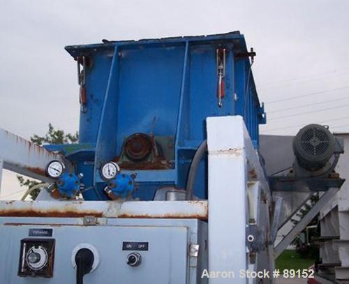Used: Stainless Steel Double Spiral Ribbon Blender, 18 Cubic Feet Working Capacity