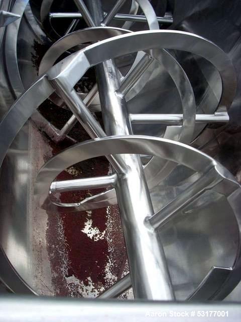 40 cuft Stainless steel Ribbon Blender. 20 HP