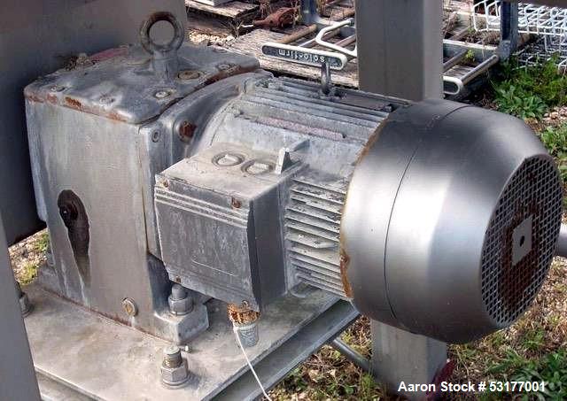 40 cuft Stainless steel Ribbon Blender. 20 HP