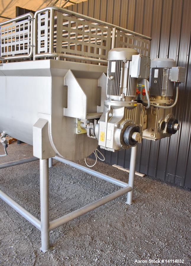 Used A&M Process Equipment Double Ribbon Blender