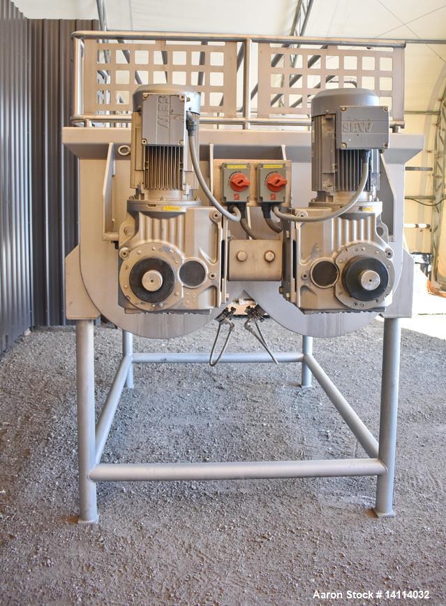 Used A&M Process Equipment Double Ribbon Blender