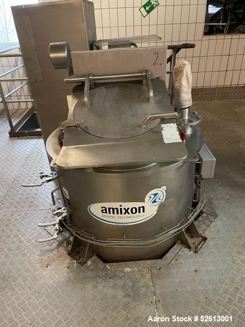 Used-Amixon Mixing Technology Vertical Single Shaft Mixer