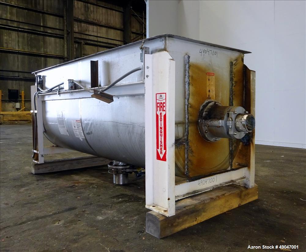 Used Aaron Process Equipment Double Spiral Ribbon Blender