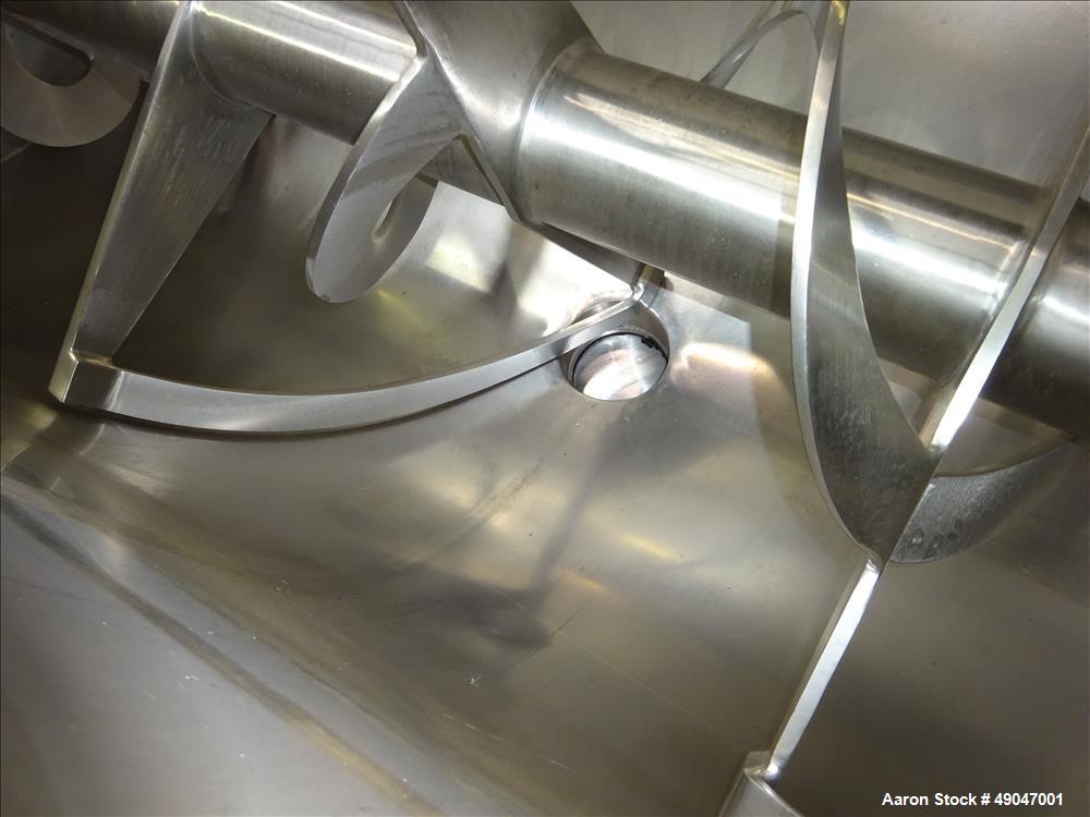 Used Aaron Process Equipment Double Spiral Ribbon Blender