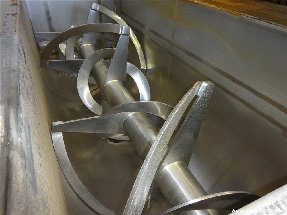 Used Aaron Process Equipment Double Spiral Ribbon Blender
