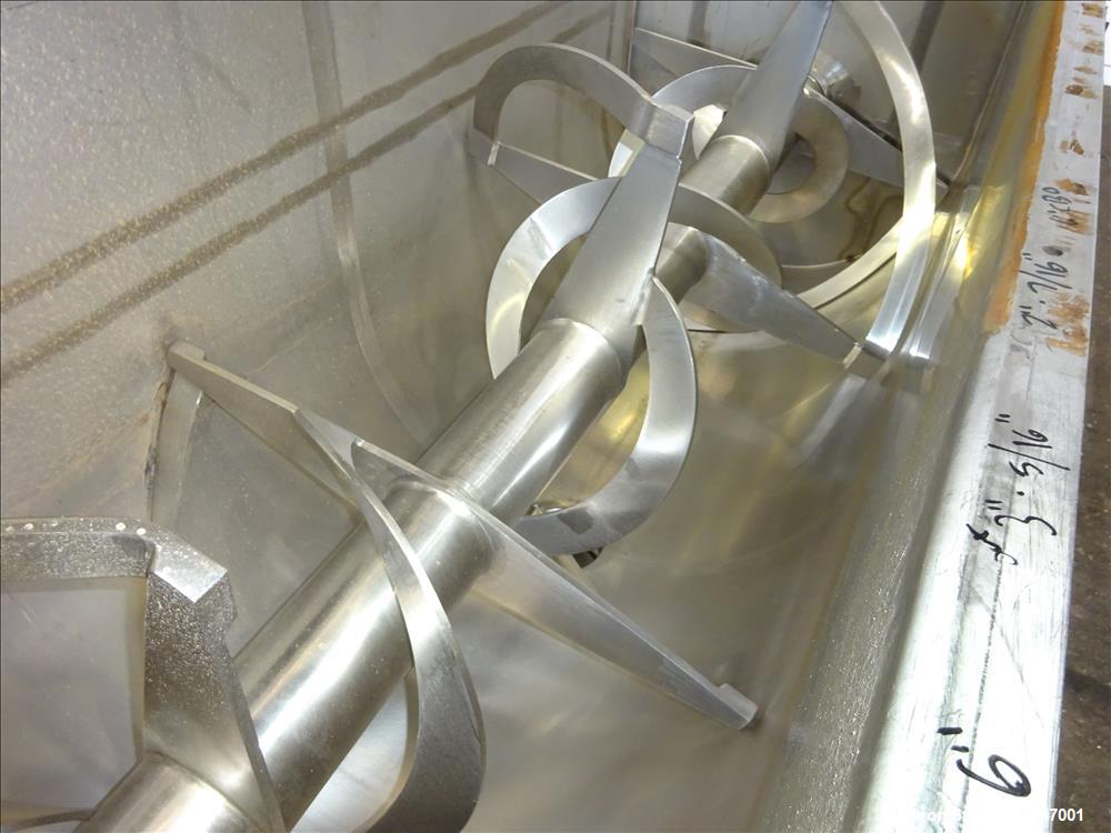 Used Aaron Process Equipment Double Spiral Ribbon Blender