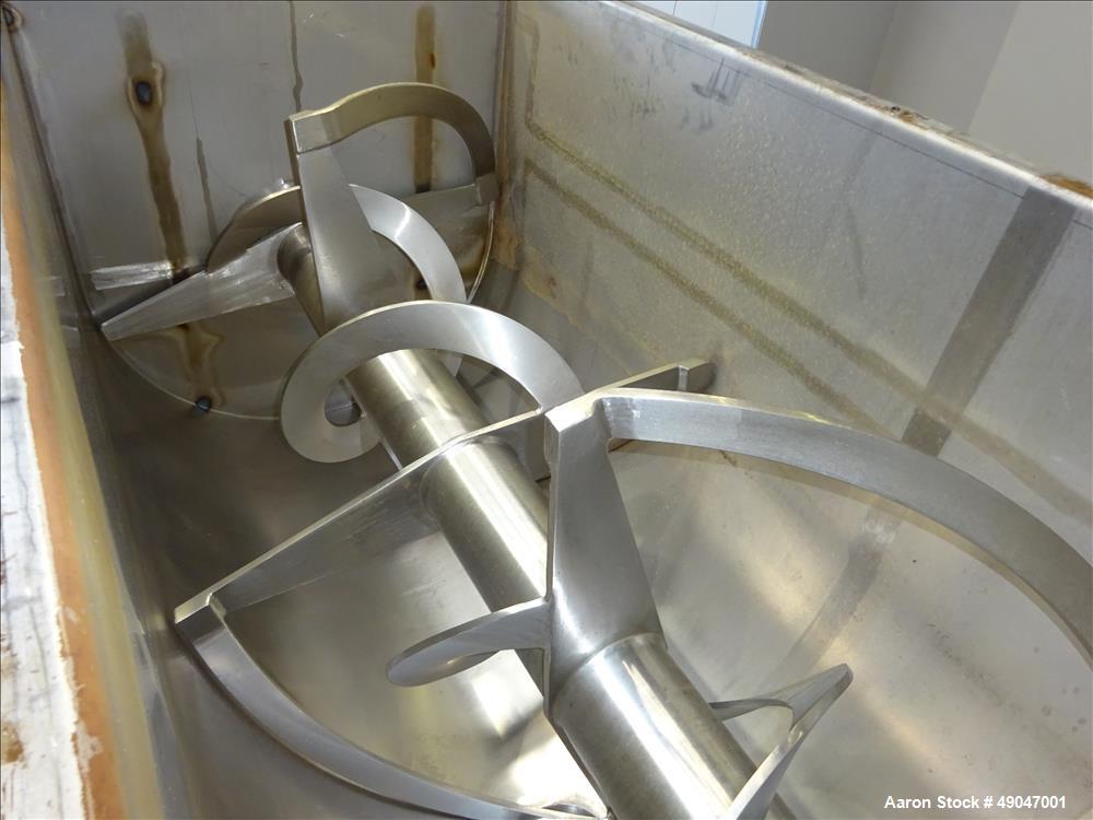 Used Aaron Process Equipment Double Spiral Ribbon Blender