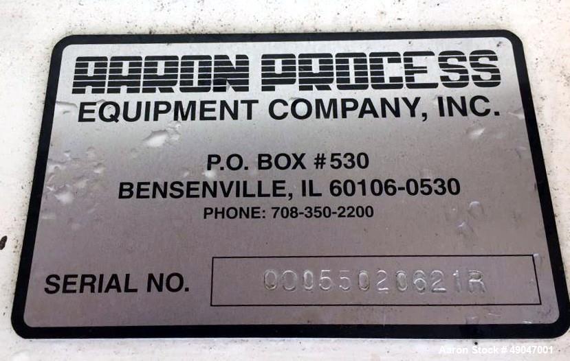 Used Aaron Process Equipment Double Spiral Ribbon Blender