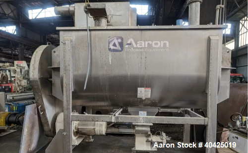 100 Cu Ft Aaron Process ribbon blender,