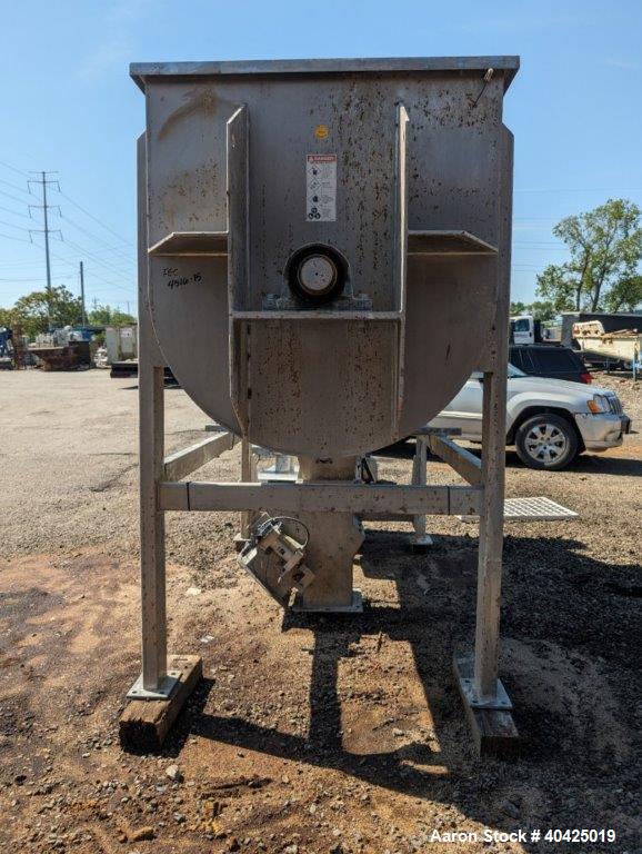 Aaron Process / Paul O Abbe Stainless Steel 100 Cubic Foot Ribbon Blender