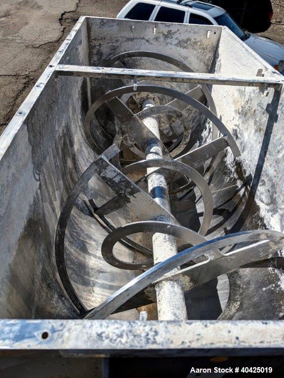 Aaron Process / Paul O Abbe Stainless Steel 100 Cubic Foot Ribbon Blender