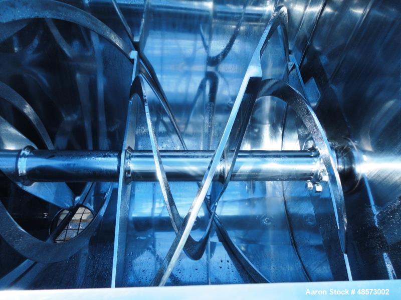 Used Aaron Process Equipment Model IMB-75. 75 Cubic Foot Ribbon Blender.