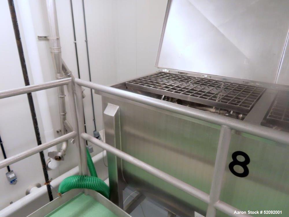 Used Aaron Process Equipment Model IMB-75. 75 Cubic Foot Ribbon Blender