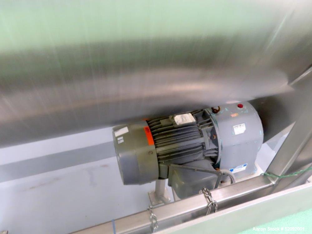 Used Aaron Process Equipment Model IMB-75. 75 Cubic Foot Ribbon Blender