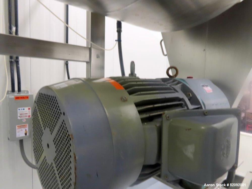 Used Aaron Process Equipment Model IMB-75. 75 Cubic Foot Ribbon Blender