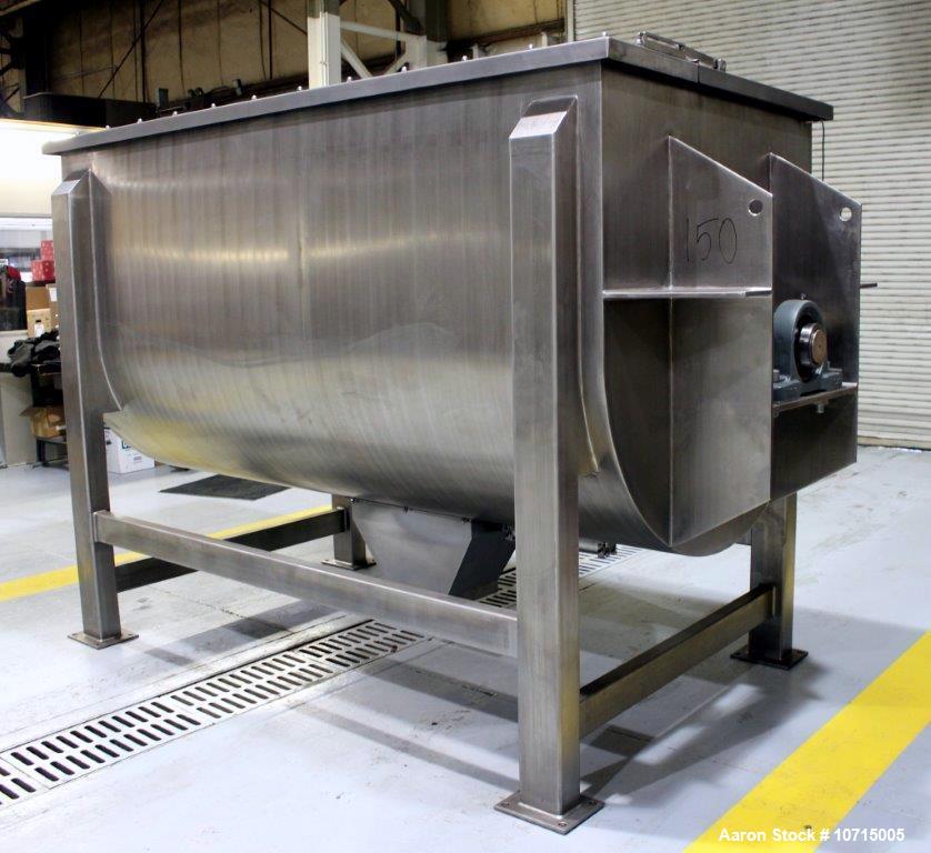 NEW- Aaron Process Model IMB-150. 150 Cubic Foot Ribbon Blender.