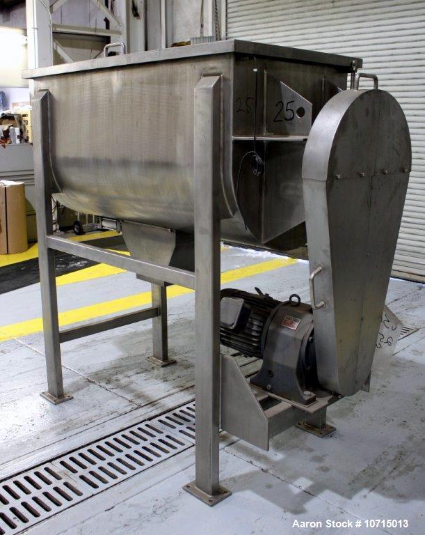 NEW- Paul O Abbe Model IMB-25. 25 Cubic Foot Ribbon Blender.