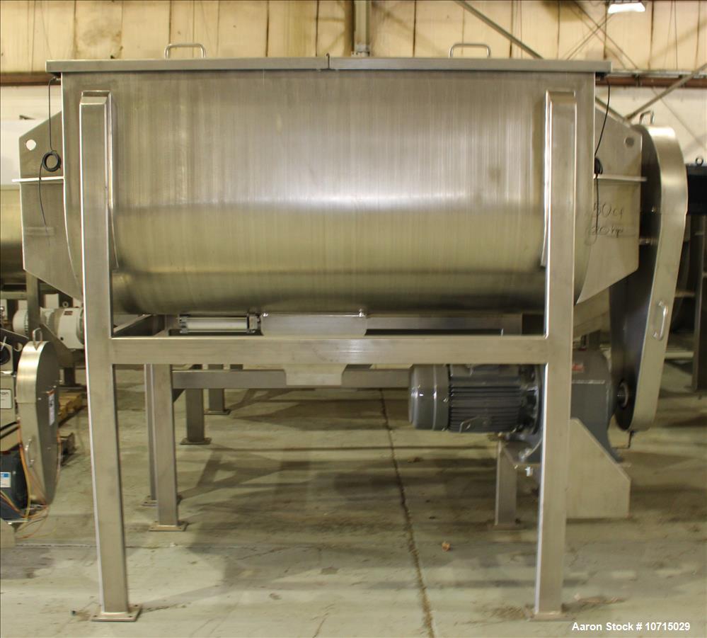 New- Paul O. Abbe Model IMB-50, 50 Cubic Foot working capacity Ribbon Blender.