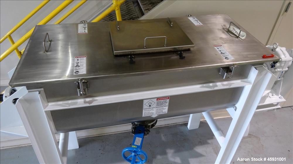 Unused- Aaron Process Double Spiral Ribbon Blender, Model NR-24