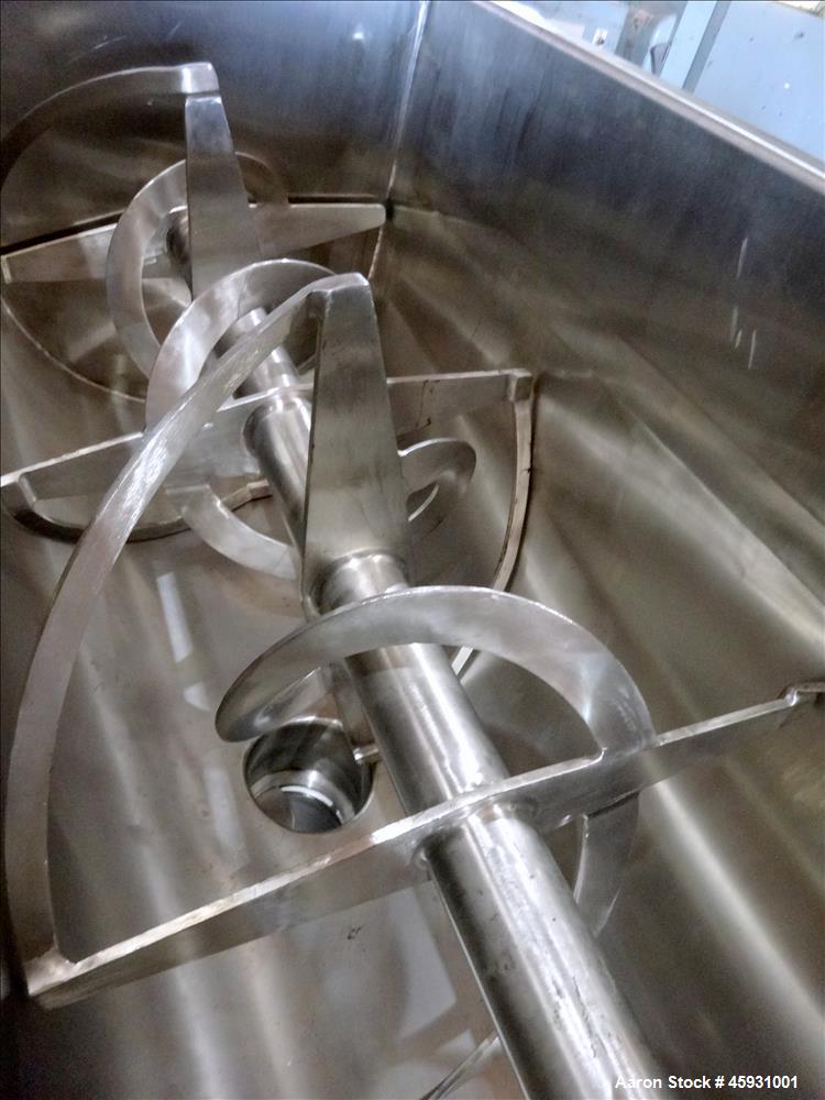 Unused- Aaron Process Double Spiral Ribbon Blender, Model NR-24