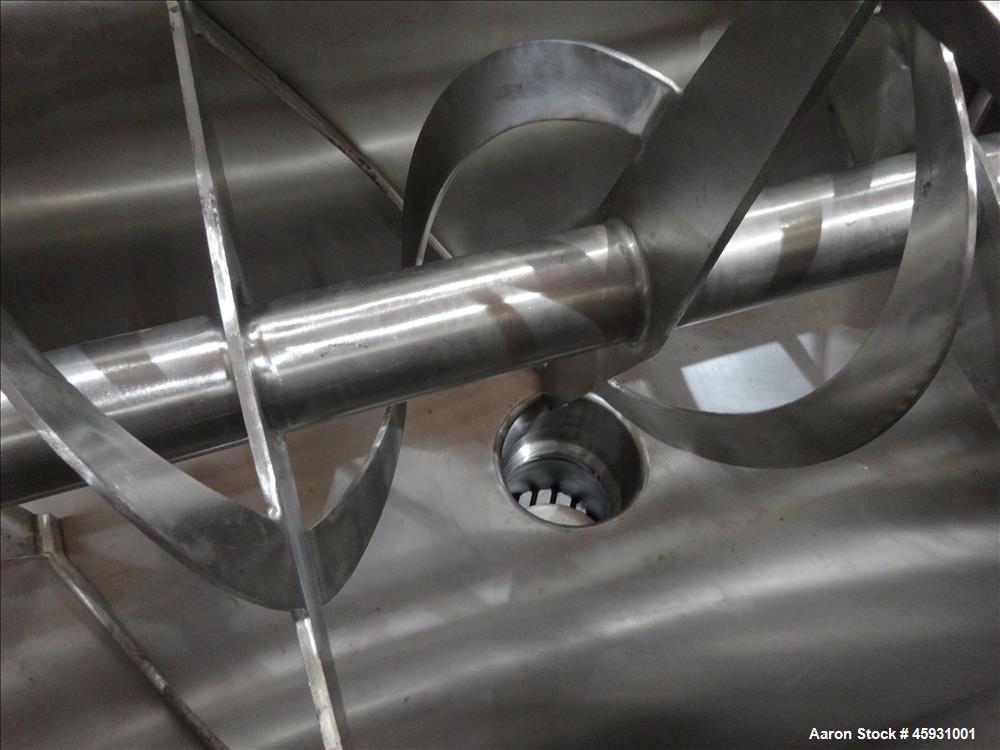 Unused- Aaron Process Double Spiral Ribbon Blender, Model NR-24