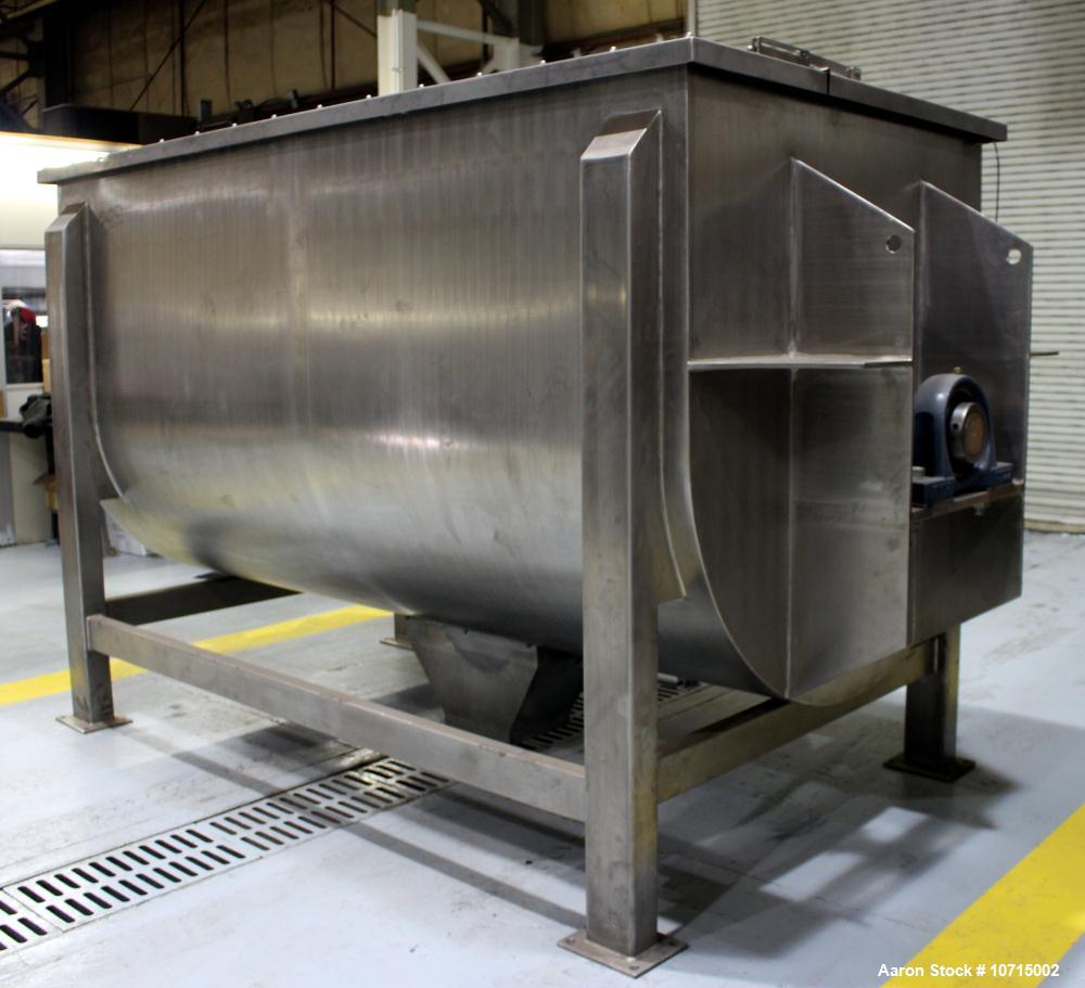 NEW- Aaron Process Model IMB-200. 200 Cubic Foot Ribbon Blender.