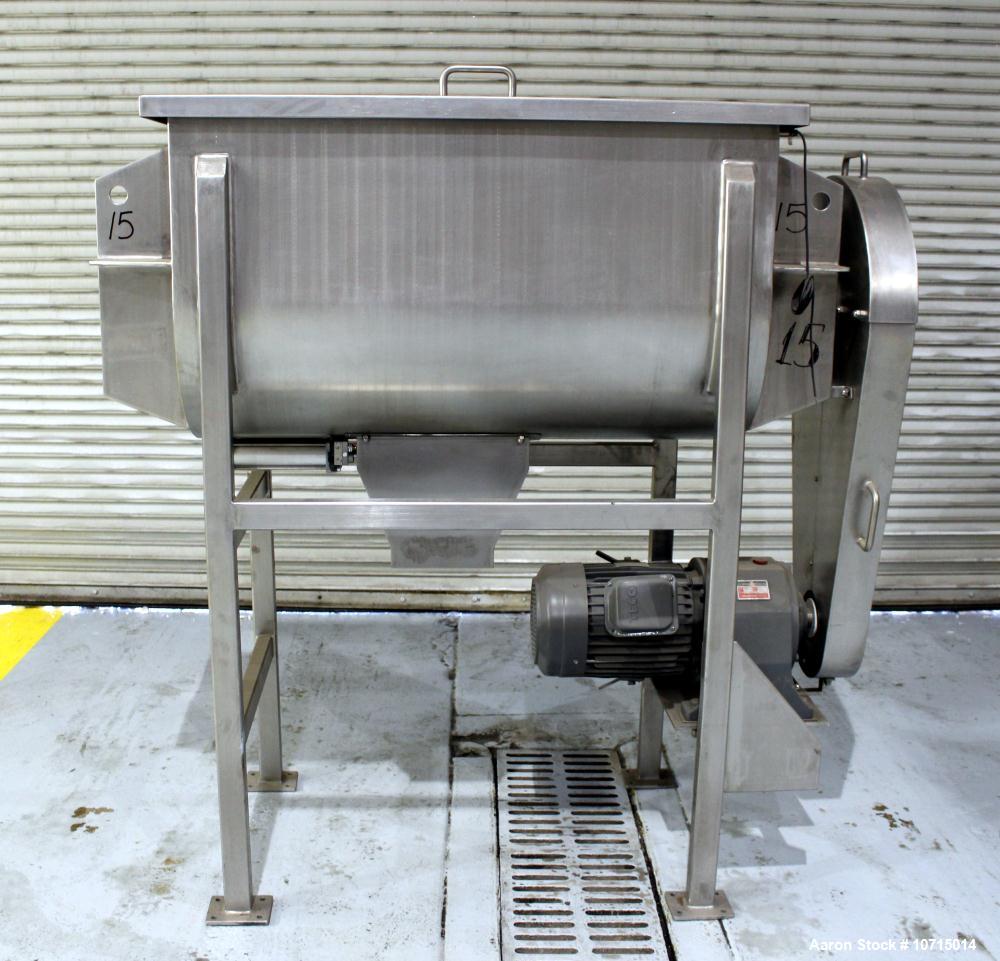 NEW- Paul O. Abbe Model IMB-15. 15 Cubic Foot Ribbon Blender.