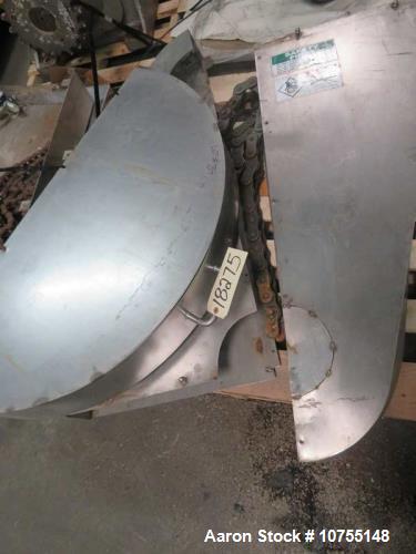 Used 150 Cubic Foot Aaron Process Double Ribbon Blender