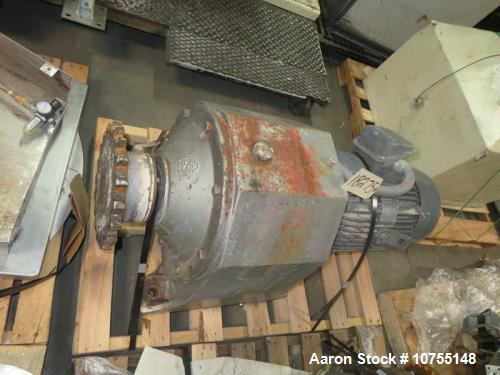 Used-150 Cubic Foot Aaron Process Double Ribbon Blender