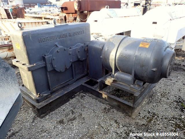 Used Aaron Process Double Spiral Ribbon Blender, Approximately 400 Cubic Feet,