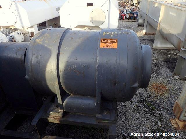 Used Aaron Process Double Spiral Ribbon Blender, Approximately 400 Cubic Feet,