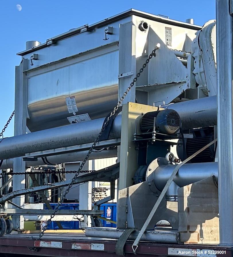 Usado Mezcladora de cinta doble de Aaron Process