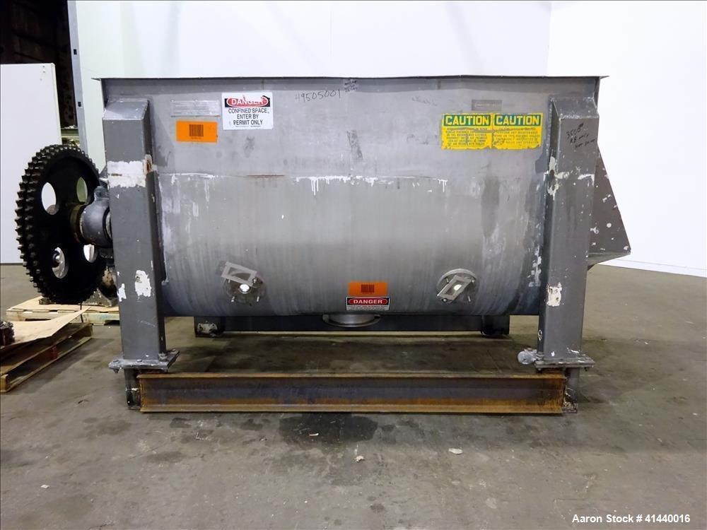 Used American Process System Double Spiral Ribbon Blender, Model DRB 100.