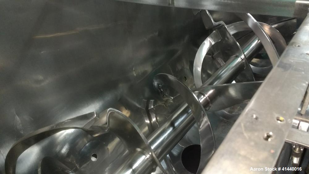Used American Process System Double Spiral Ribbon Blender, Model DRB 100.