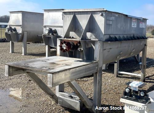 Used 120 Cu.Ft. American Process Ribbon Blender