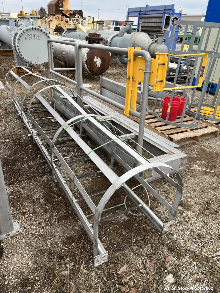 Used American Process Heavy Duty Double Spiral Ribbon Blender, 304 Stainless St