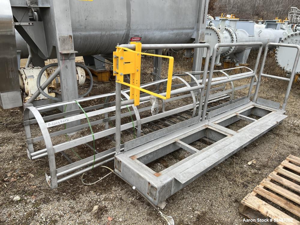 Used American Process Heavy Duty Double Spiral Ribbon Blender, 304 Stainless St