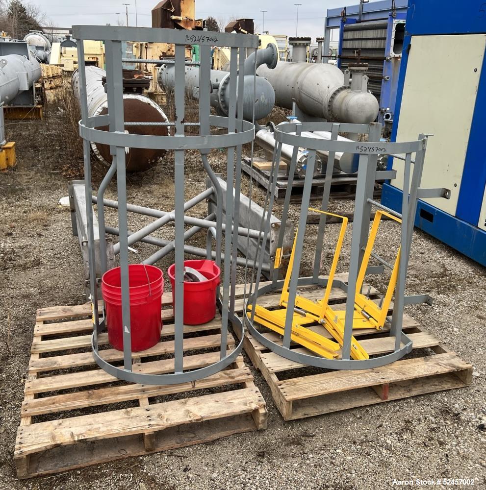 Used American Process Heavy Duty Double Spiral Ribbon Blender, 304 Stainless St